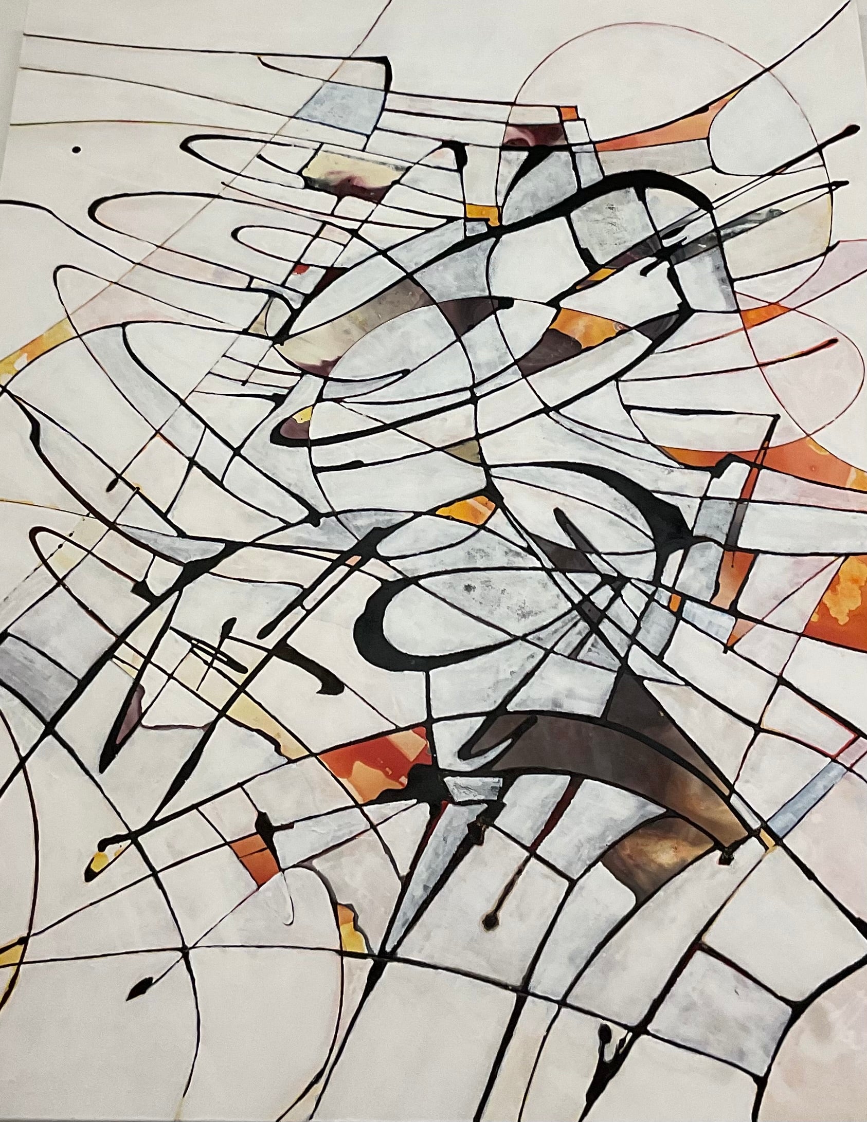 Composizione Astratta 100x80