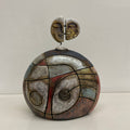 Scatola Scultura in Raku – 28 × 22 cm