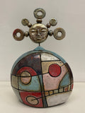 Scatola Scultura in Raku – 31 × 22 cm