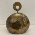 Scatola Scultura in Raku – 28 × 22 cm