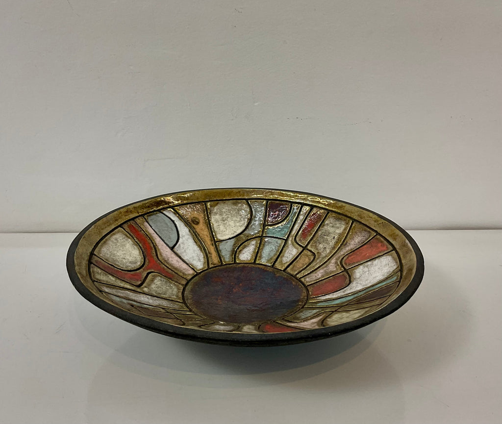 Centrotavola in Raku – Ø 33 cm