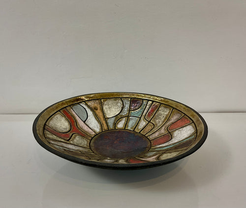 Centrotavola in Raku – Ø 33 cm
