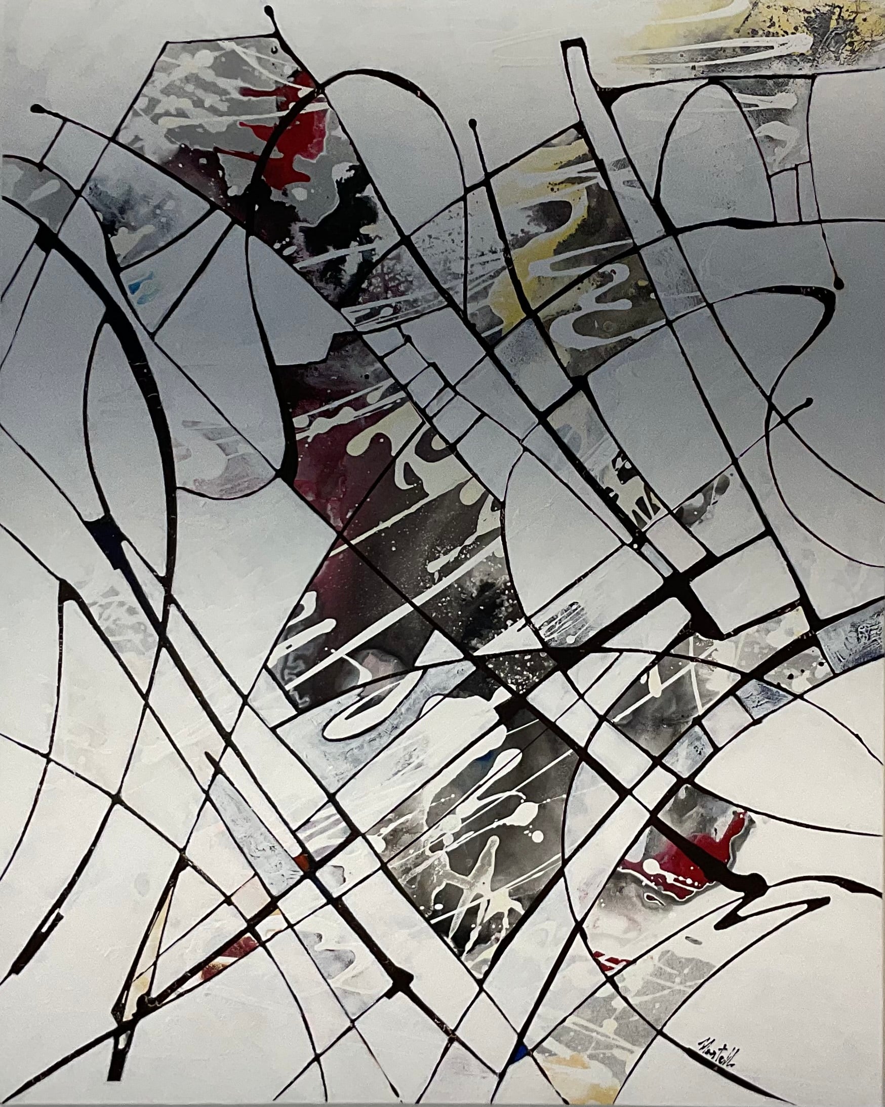 Astratto su Tela 100x80